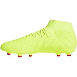 Kopačky Adidas Nemeziz 18.3 Fg M BB9438 vícebarevný žluť 2