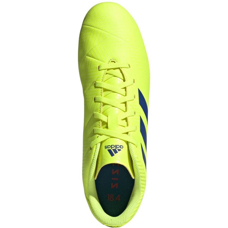 Kopačky Adidas Nemeziz 18.4 FxG M BB9440 žluť žluť 1