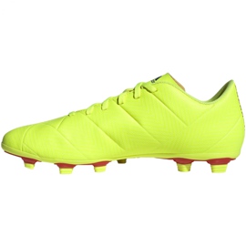 Kopačky Adidas Nemeziz 18.4 FxG M BB9440 žluť žluť 2