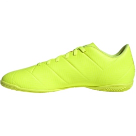 Sálová obuv adidas Nemeziz 18.4 In M BB9469 žluť žluť 2
