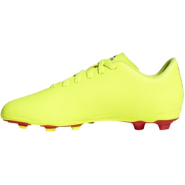 Kopačky Adidas Nemeziz 18.4 FxG Jr CM8509 vícebarevný žlutá 2
