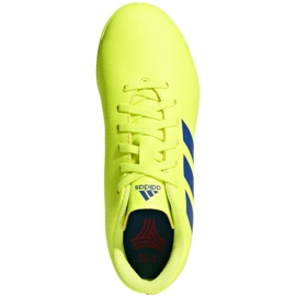 Sálová obuv adidas Nemeziz 18.4 In Jr CM8519 žluť žluť 2