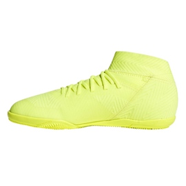 Sálová obuv adidas Nemeziz 18.3 In Jr CM8512 žlutá žlutá 1