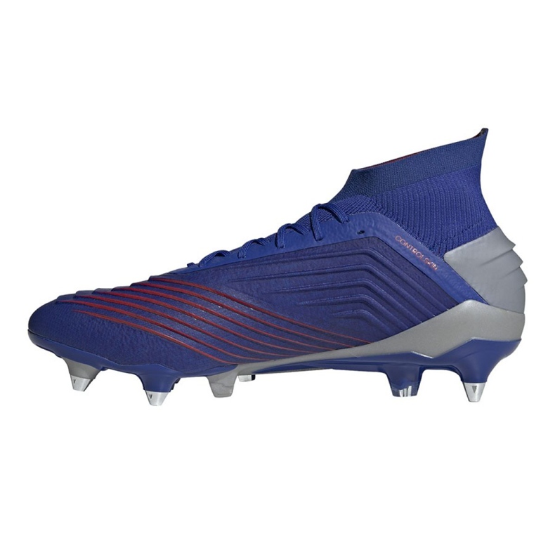 Kopačky Adidas Predator 19.1 Sg M BC0312 modrý modrý 1