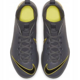 Kopačky Nike Mercurial Superfly X 6 Club Tf Jr AH7345-070 černý šedá 2