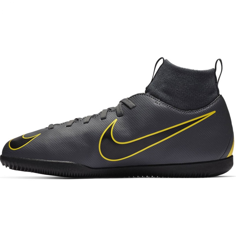 Sálová obuv Nike Mercurial Superfly X 6 Club Ic Jr AH7346-070 černá šedá 1