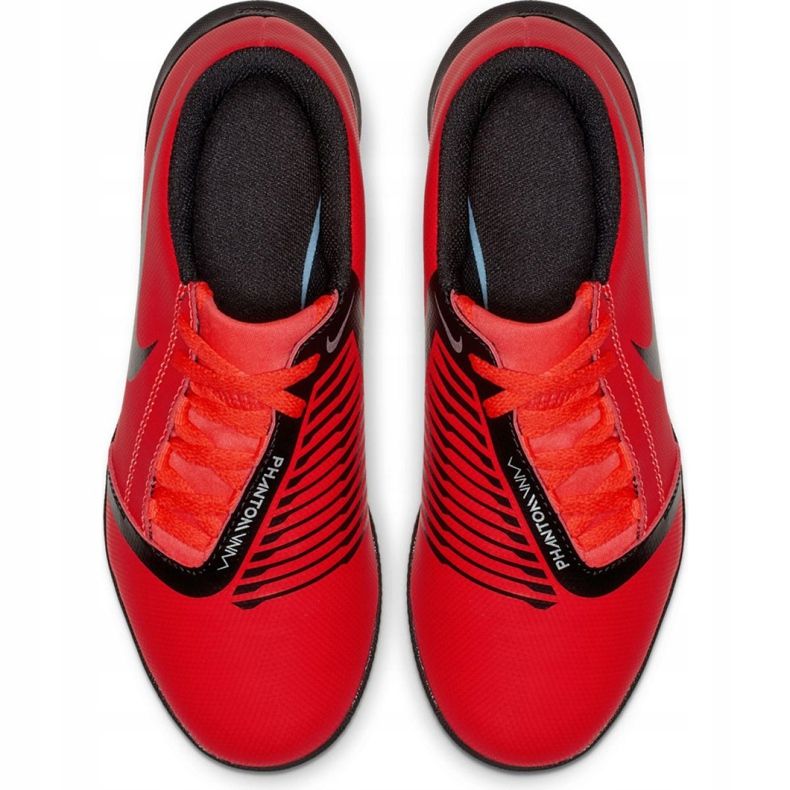 Kopačky Nike Phantom Venom Club Tf Jr AO0400-600 vícebarevný červený 2