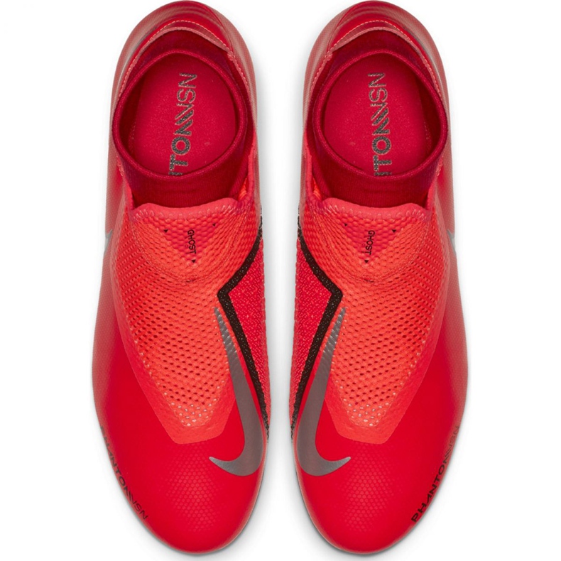 Kopačky Nike Phantom Vsn Academy Df FG / MG M AO3258-600 červený červený 1