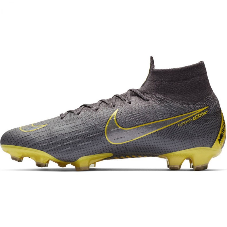 Kopačky Nike Mercurial Superfly 6 Elite Fg M AH7365-070 černý šedá 1