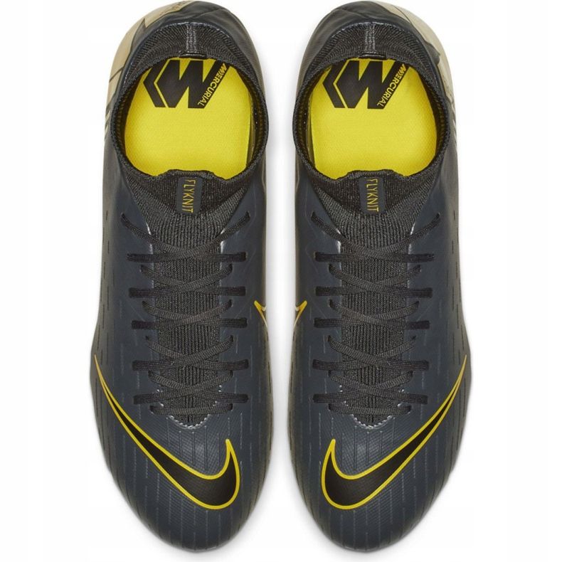 Kopačky Nike Mercurial Superfly 6 Pro Fg M AH7368-070 černý šedá 2