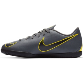 Sálová obuv Nike Mercurial Vapor X 12 Club Ic Jr AH7354-070 šedá šedá 1