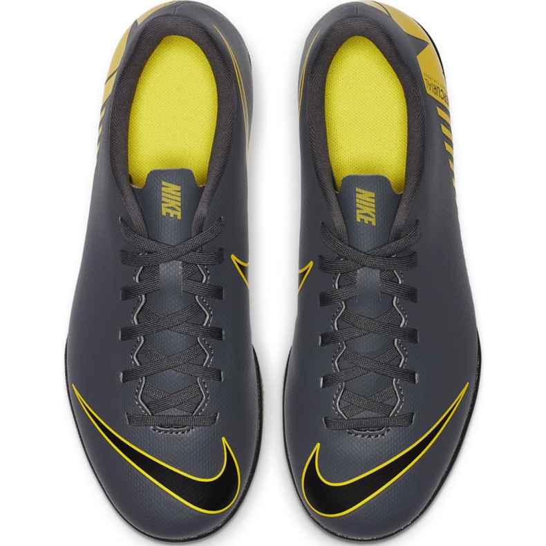 Sálová obuv Nike Mercurial Vapor X 12 Club Ic Jr AH7354-070 šedá šedá 2