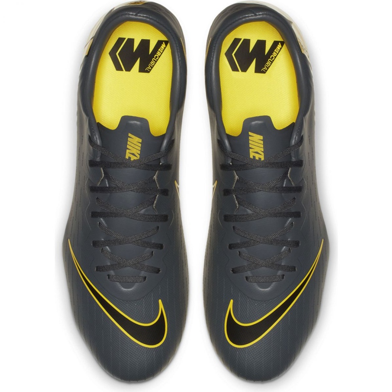 Kopačky Nike Mercurial Vapor 12 Pro Fg M AH7382-070 šedá šedá 2 Kopačky Nike Mercurial Vapor 12 Pro Fg M AH7382-070 šedá šedá 2