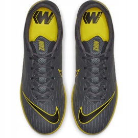 Kopačky Nike Mercurial Vapor X 12 Academy Tf M AH7384-070 černý šedá 2