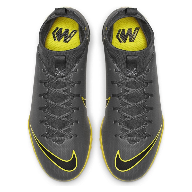 Kopačky Nike Mercurial SuperflyX 6 Academy Gs Tf Jr AH7344-070 vícebarevný šedá 2