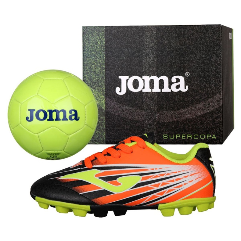 Kopačky Joma Super Copa Jr Fg SCJS.901.24 + míč zdarma vícebarevný vícebarevný 1
