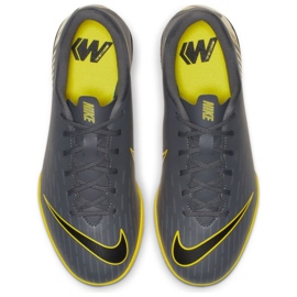 Sálová obuv Nike Mercurial VaporX 12 Academy Gs Ic Jr AJ3101-070 šedá šedá 2
