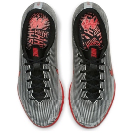 Kopačky Nike Mercurial Vapor 12 Academy Neymar Tf Jr AO9476-170 šedá šedá 2