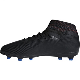 Kopačky Adidas Nemeziz 18.3 Fg Jr D98016 vícebarevný černý 2