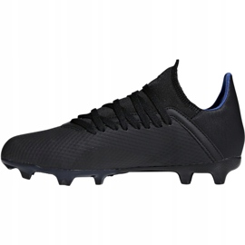 Kopačky Adidas X 18.3 Fg Jr D98184 vícebarevný černý 2