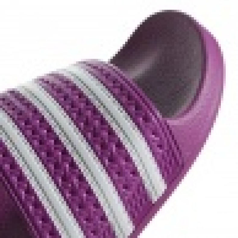 Pantofle Adidas Originals Adilette W CG6539 bílý fialová 1