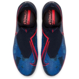 Kopačky Nike Phantom Vsn Elite Df Fg M AO3262-440 modrý modrý 1 Kopačky Nike Phantom Vsn Elite Df Fg M AO3262-440 modrý modrý 1