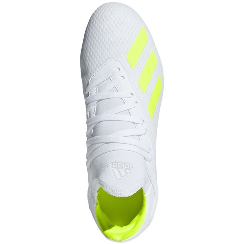 Kopačky Adidas X 18.3 Fg Jr BB9372 vícebarevný bílý 1