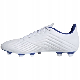 Kopačky Adidas Predator 19.4 FxG M D97959 vícebarevný bílý 1