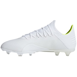 Kopačky Adidas X 18.2 Fg M BB9364 bílý bílý 2