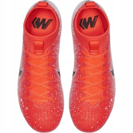 Kopačky Nike Mercurial Superfly 6 Academy Mg Jr AH7337-801 vícebarevný červený 1