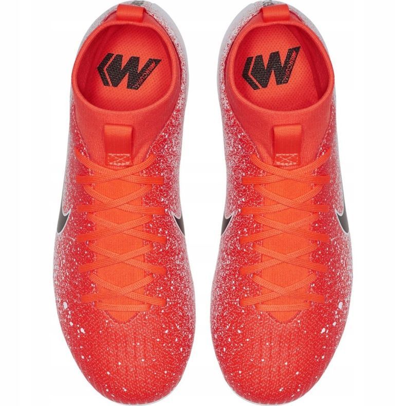 Kopačky Nike Mercurial Superfly 6 Academy Mg Jr AH7337-801 vícebarevný červený 1