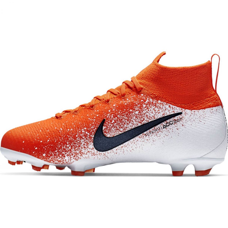 Kopačky Nike Mercurial Superfly 6 Elite Fg Jr AH7340-801 vícebarevný červený 2