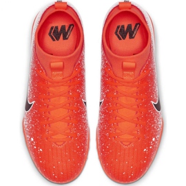 Kopačky Nike Mercurial Superfly X 6 Academy Tf Jr AH7344-801 vícebarevný pomerančový 1