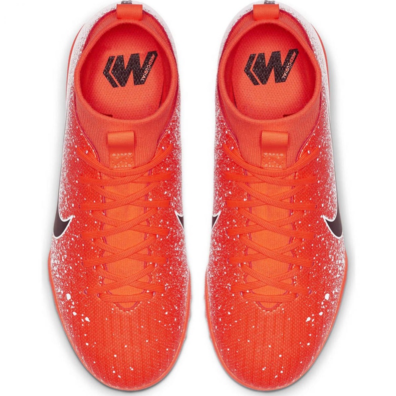 Kopačky Nike Mercurial Superfly X 6 Academy Tf Jr AH7344-801 vícebarevný oranžový 1