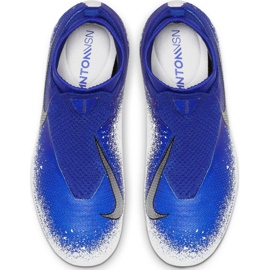 Kopačky Nike Phantom Vsn Elite Df Mg Jr AO3289-410 vícebarevný modrý 2