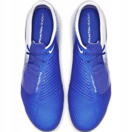 Kopačky Nike Phantom Venom Academy Tf M AO0571-104 vícebarevný modrý 2