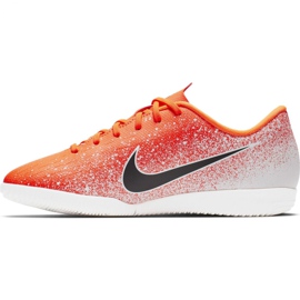 Sálová obuv Nike Mercurial Vapor X 12 Academy Ic Jr AJ3101-801 vícebarevný oranžový 2 Sálová obuv Nike Mercurial Vapor X 12 Academy Ic Jr AJ3101-801 vícebarevný oranžový 2