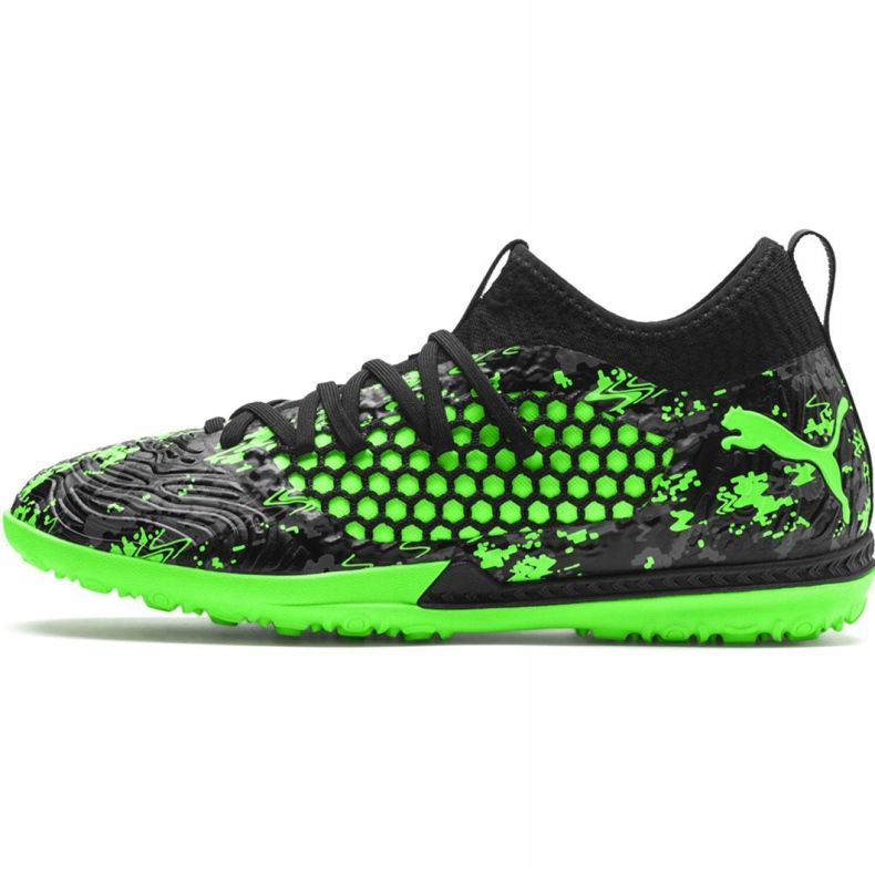 Sálová obuv Puma Future 19.3 Netfit Tt M 105542 03 vícebarevný zelená 1 Sálová obuv Puma Future 19.3 Netfit Tt M 105542 03 vícebarevný zelená 1
