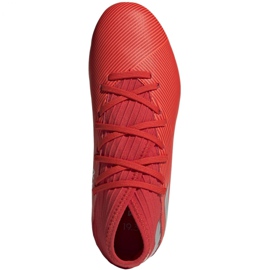 Kopačky Adidas Nemeziz 19.3 Fg Jr F99951 červený červený 1