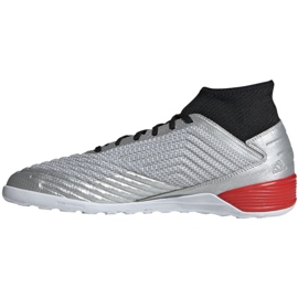 Sálová obuv adidas Predator 19.3 In M F35614 šedá stříbrný 1