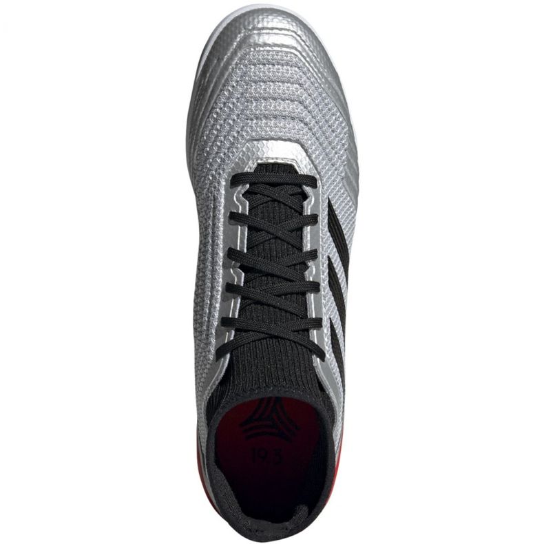 Sálová obuv adidas Predator 19.3 In M F35614 šedá stříbrný 2