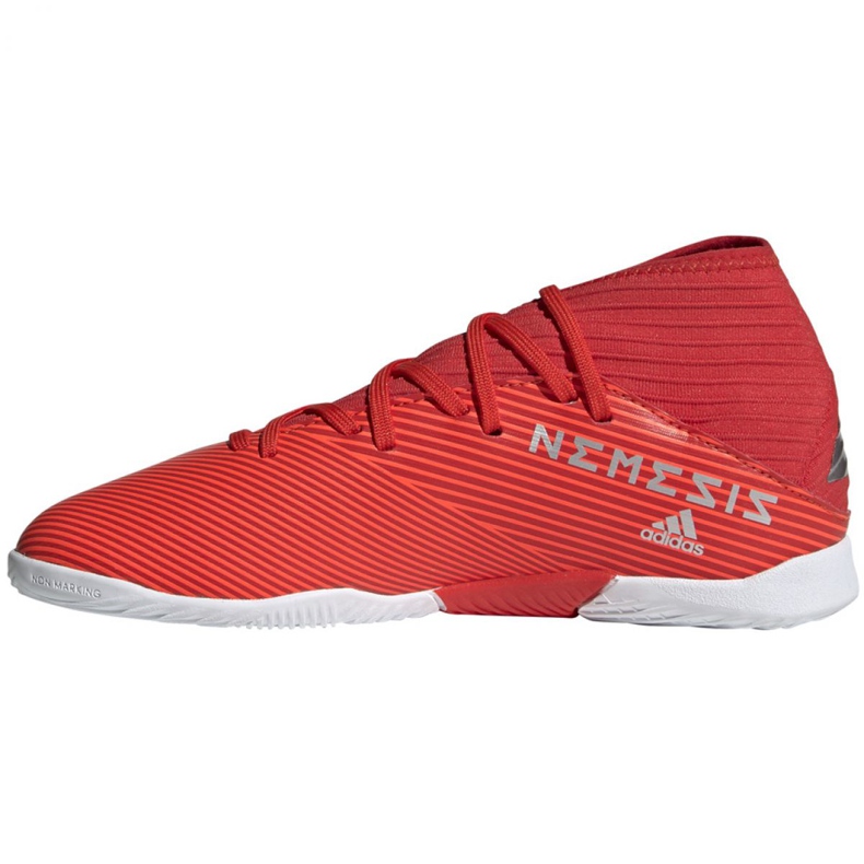 Sálová obuv adidas Nemeziz 19.3 In Jr F99945 červený červený 2