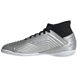 Sálová obuv adidas Predator 19.3 In Jr G25806 šedá stříbrný 1