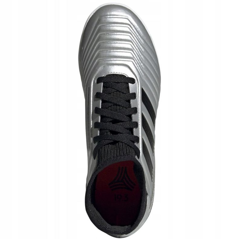 Sálová obuv adidas Predator 19.3 In Jr G25806 šedá stříbro 2
