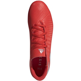 Kopačky Adidas Nemeziz 19.4 FxG M F34393 červený červený 1
