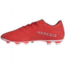 Kopačky Adidas Nemeziz 19.4 FxG M F34393 červené červené 2