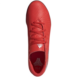 Kopačky Adidas Nemeziz 19.4 Tf M F34524 červené červené 1