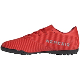 Kopačky Adidas Nemeziz 19.4 Tf M F34524 červený červený 2