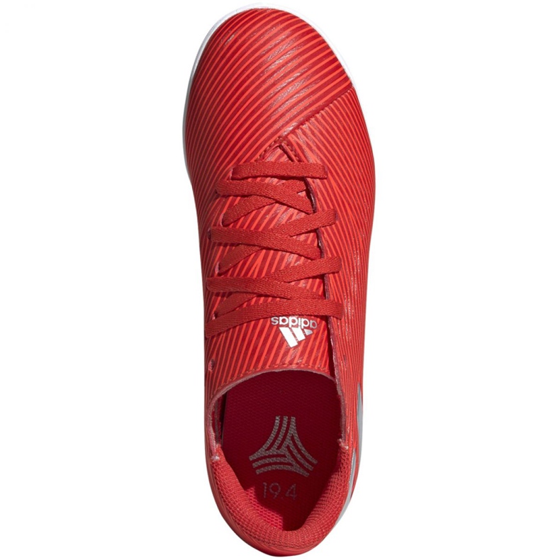 Kopačky Adidas Nemeziz 19.4 In Jr F99938 červený červený 1