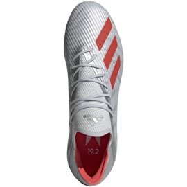 Kopačky Adidas X 19.2 Fg M F35386 šedá šedá 2